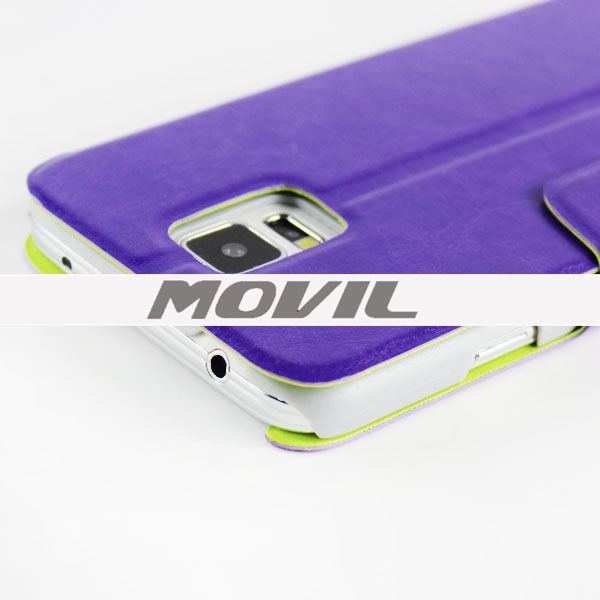 NP-1993 PU leathe funda para Samsung Galaxy S5 G900F-5